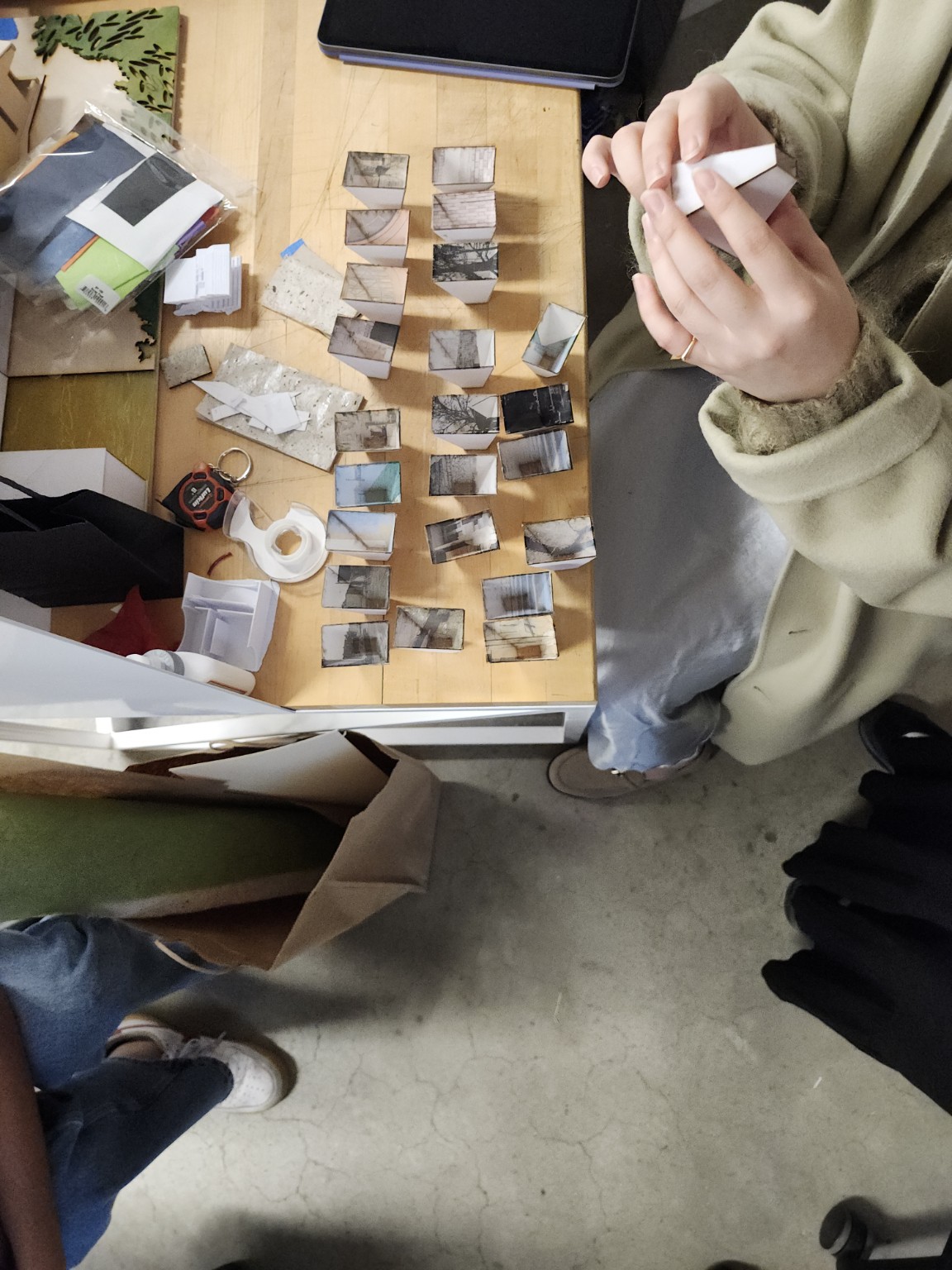 Studio models and drawings